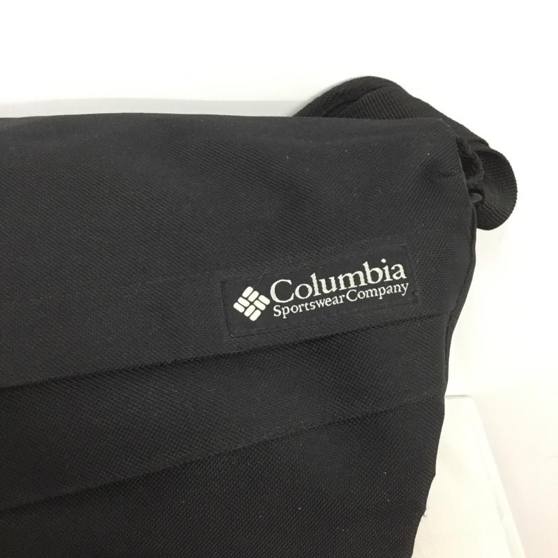 コロンビア Columbia ショルダーバッグ ショルダーバッグ メッセンジャーバッグ ロゴ、文字 黒 / ブラック /  メンズ USED 古着 中古 10145863