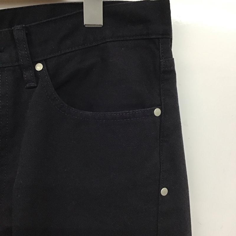 ジーユー GU パンツ デニム、ジーンズ 321-358495 ツイストパンツ UNDERCOVER M 無地 黒 / ブラック /  メンズ USED 古着 中古 10148893