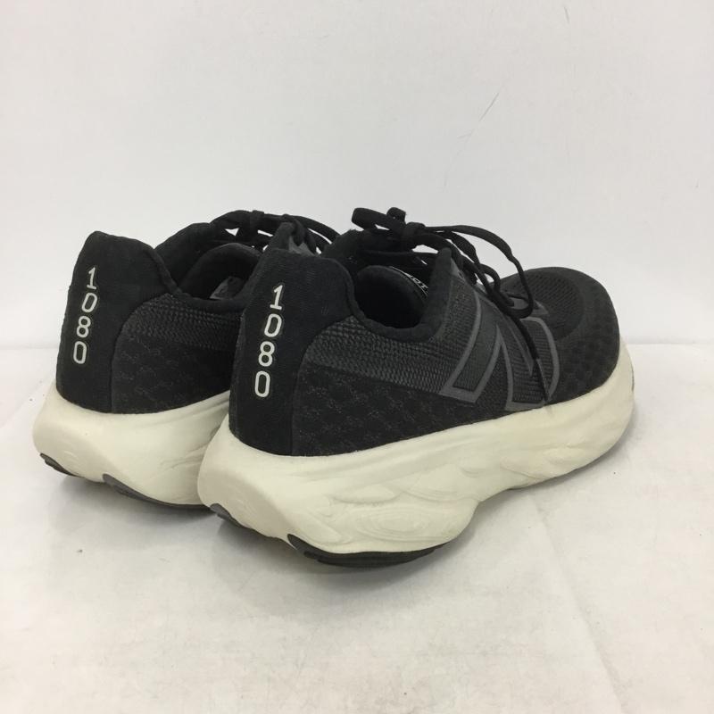ニューバランス New Balance スニーカー スニーカー M1080B14 FRESH FOAM X 1080 28.5cm 28.5cm ロゴ、文字 黒 / ブラック / X 白 / ホワイト /  メンズ USED 古着 中古 10141609