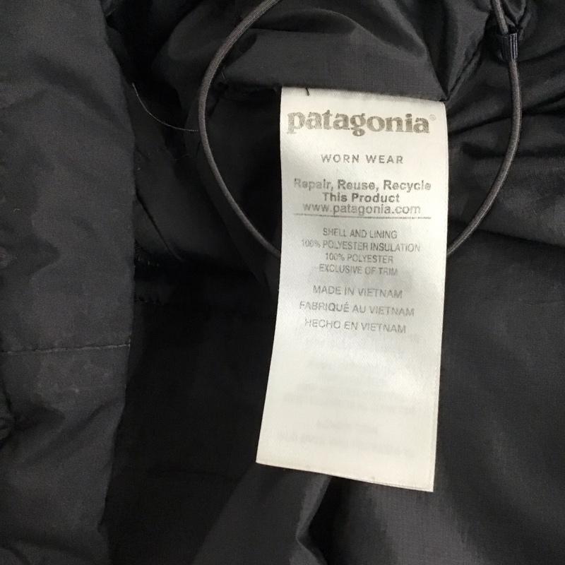 パタゴニア patagonia ジャケット、上着 ジャケット、ブレザー ジップアップジャケット ナイロンジャケット アウター M ロゴ、文字 黒 / ブラック /  メンズ USED 古着 中古 10131637