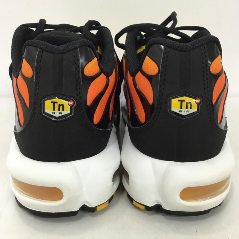 ナイキ NIKE スニーカー スニーカー HF0552-001 AIR MAX PLUS 29cm 箱有 29.0cm ロゴ、文字 黒 / ブラック / X 橙 / オレンジ / X 黄 / イエロー /  メンズ USED 古着 中古 10125085