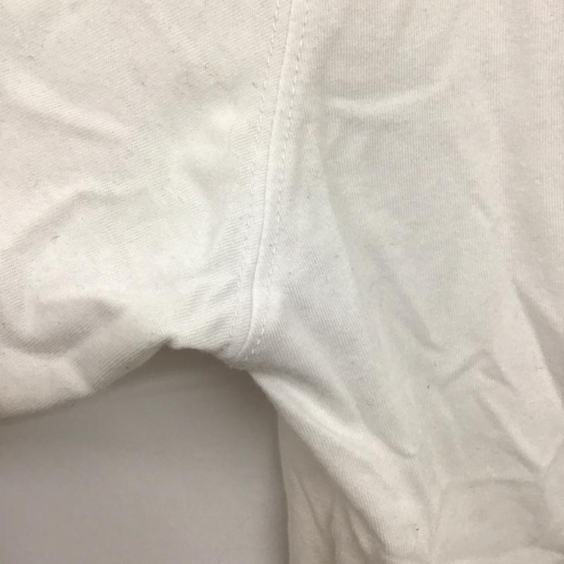 コロンビア Columbia Tシャツ 半袖 116 pu2055 半袖Tシャツ クルーネック ポケットTシャツ L ロゴ、文字 白 / ホワイト /  メンズ USED 古着 中古 10133354