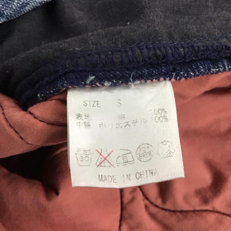 ネイタルデザイン NATAL DESIGN ジャケット、上着 ジャケット、ブレザー デニムジャケット キルテッドシャツ4 S ロゴ、文字 青 / ブルー /  メンズ USED 古着 中古 10139422