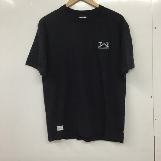 ダブルタップス WTAPS Tシャツ 半袖 半袖カットソー プリントTシャツ クルーネックカットソー EXTREMEPREJUDICE M ロゴ、文字 黒 / ブラック /  メンズ USED 古着 中古 10133362