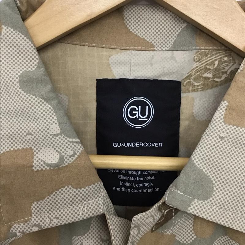 ジーユー GU シャツ、ブラウス 半袖 331-334470 アンダーカバー オーバーサイズ ファティーグシャツ 半袖シャツ L カモフラージュ柄・迷彩 マルチカラー / マルチカラー /  メンズ USED 古着 中古 10133170