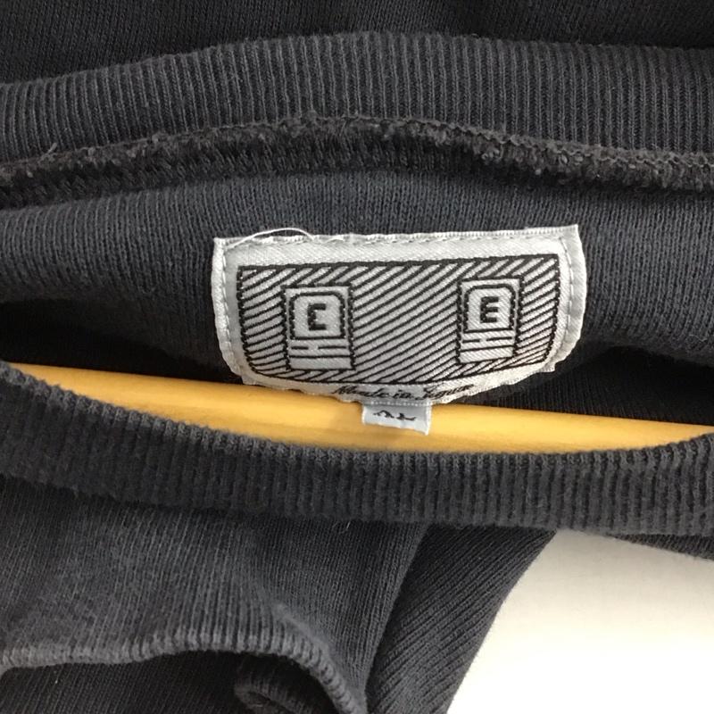 シーイー C E トレーナー 長袖 長袖 XL ロゴ、文字 紺 / ネイビー /  メンズ USED 古着 中古 10148082