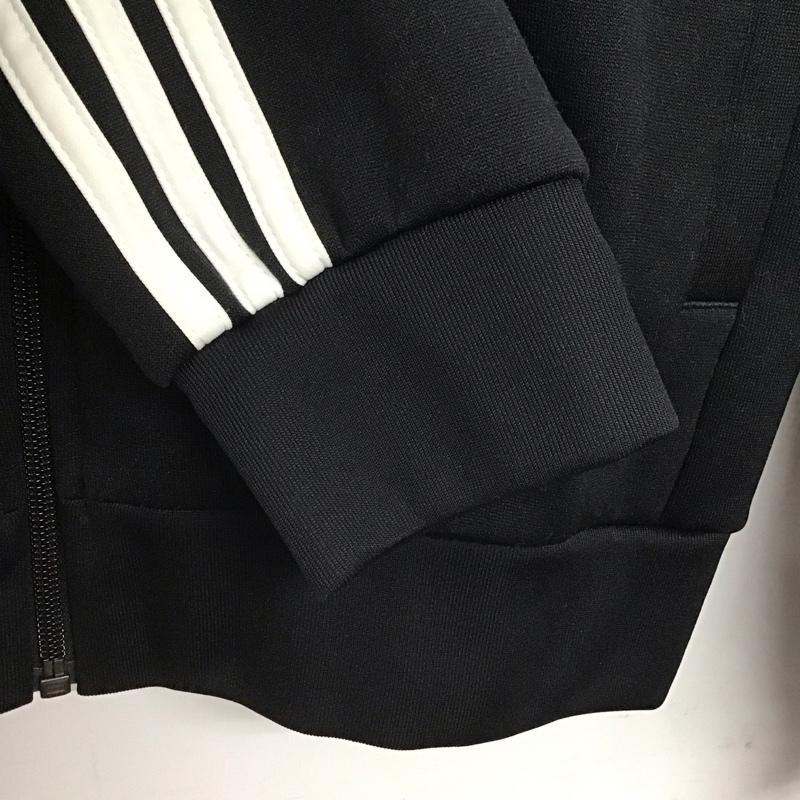 アディダス adidas ジャケット、上着 ジャンパー、ブルゾン bk5921 SSTTRACKTOP ジャージ ジップアップジャケット L ロゴ、文字 黒 / ブラック /  メンズ USED 古着 中古 10145245