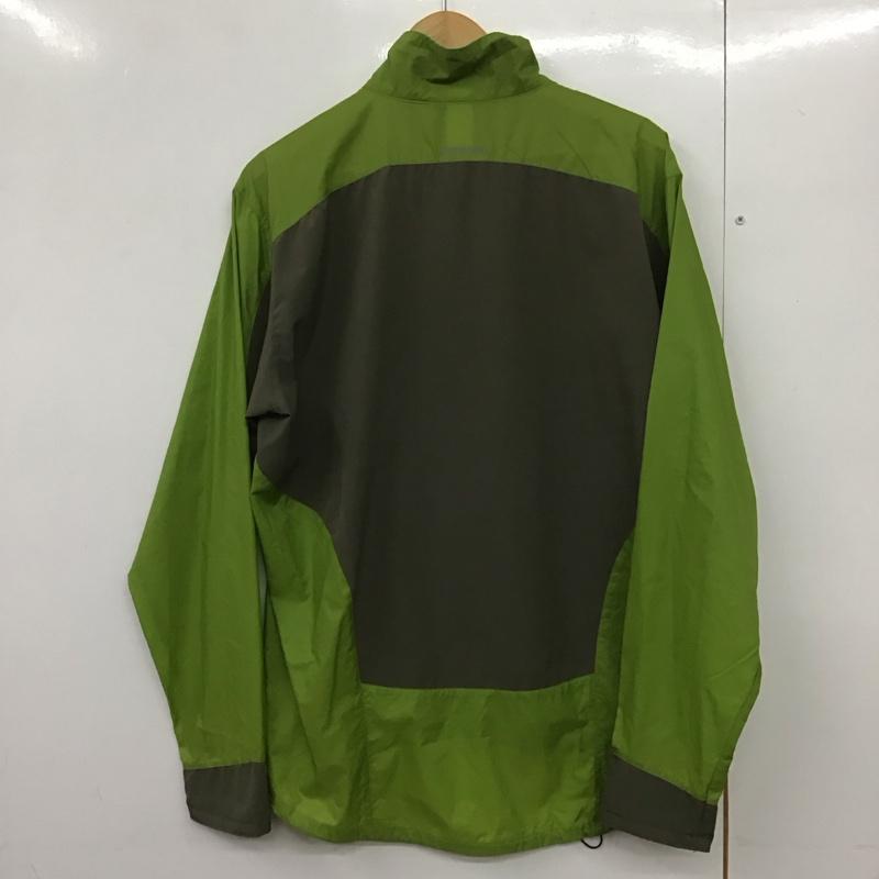 パタゴニア patagonia ジャケット、上着 ジャンパー、ブルゾン M ロゴ、文字 X プリント 緑 / グリーン /  メンズ USED 古着 中古 10143293