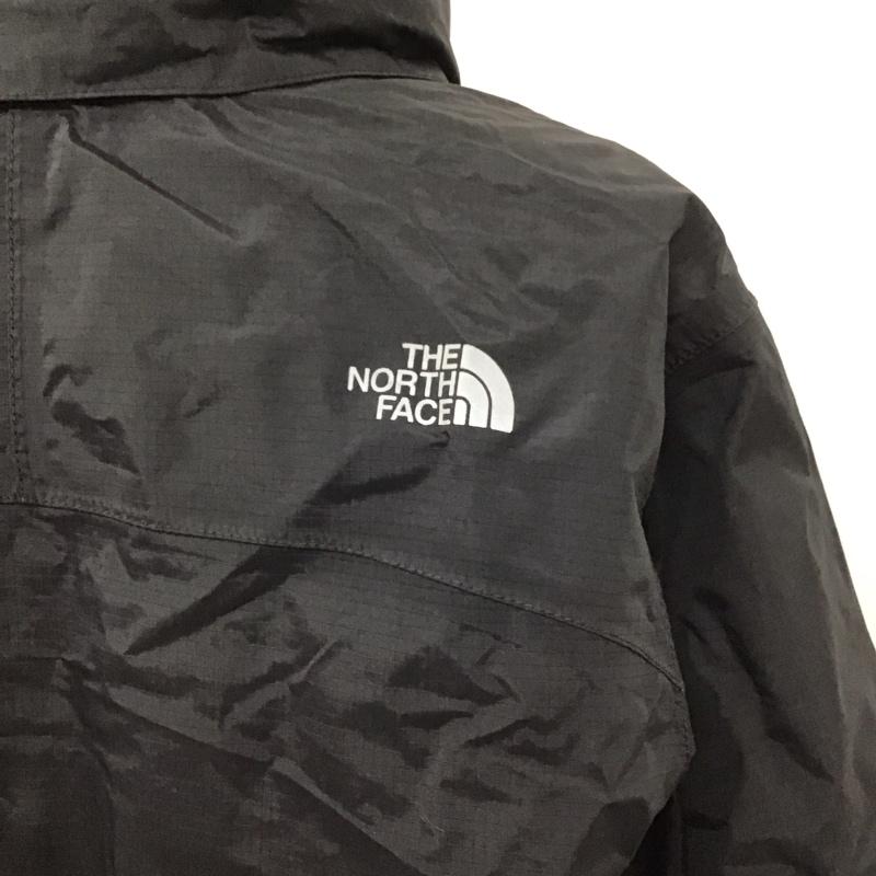 ザノースフェイス THE NORTH FACE ジャケット、上着 ジャケット、ブレザー S14YO27 HYVENT アウトドア マウンテンパーカー XL ロゴ、文字 黒 / ブラック /  レディース USED 古着 中古 10122892