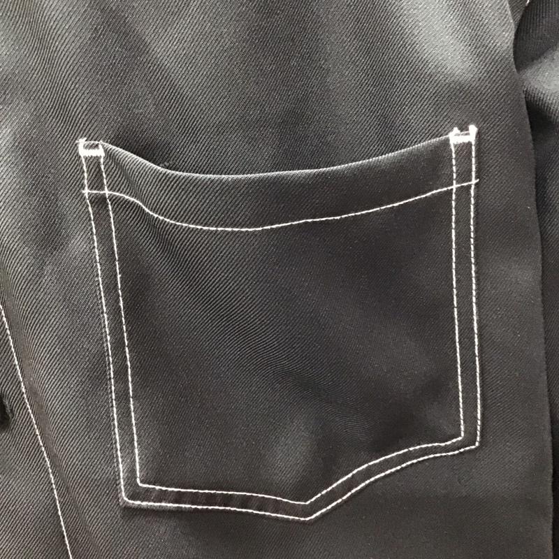 レイジブルー RAGEBLUE ジャケット、上着 ジャケット、ブレザー rb030183ad ステッチショートブルゾン 長袖シャツジャケット M 無地 黒 / ブラック /  メンズ USED 古着 中古 10118411