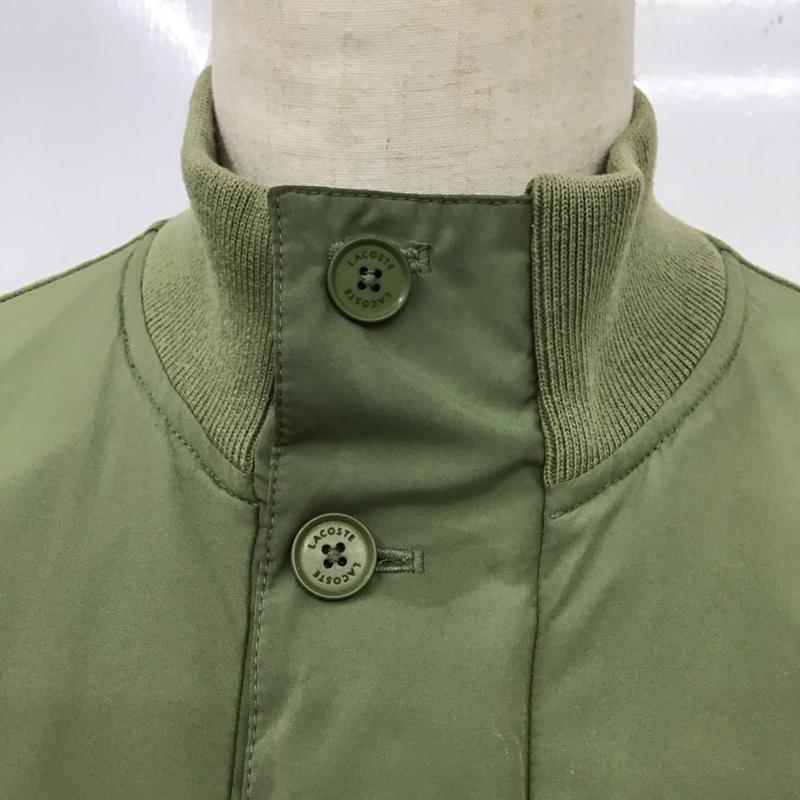 ラコステ LACOSTE ジャケット、上着 ジャンパー、ブルゾン BH321EL ワニ ワッペン M ワンポイント カーキ / カーキ /  メンズ USED 古着 中古 10119826