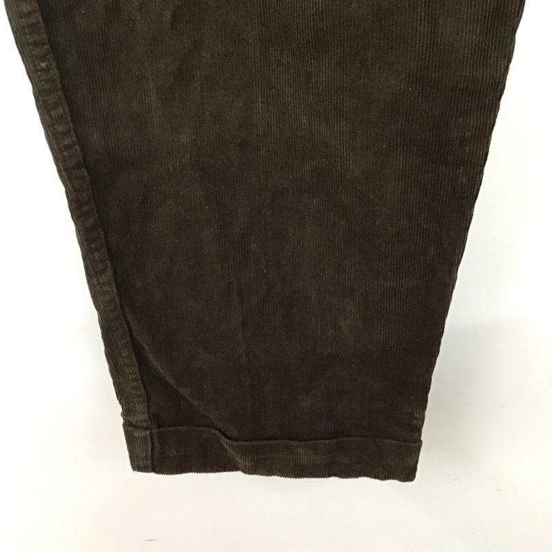古着 USED ボトムス ボトムス NOTHOMME コーデュロイパンツ L 無地 茶 / ブラウン /  メンズ USED 古着 中古 10144977