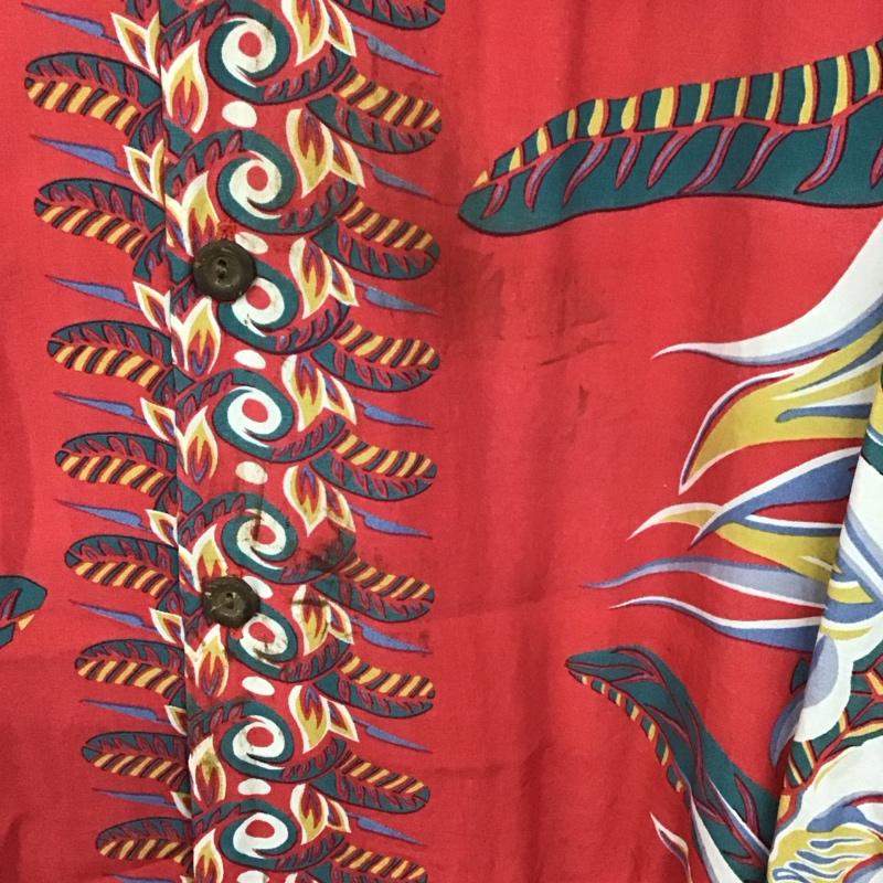 カメハメハ KAMEHAMEHA シャツ、ブラウス 半袖 半袖シャツ プリントシャツ ポケットシャツ アロハシャツ S プリント マルチカラー / マルチカラー /  メンズ USED 古着 中古 10137475