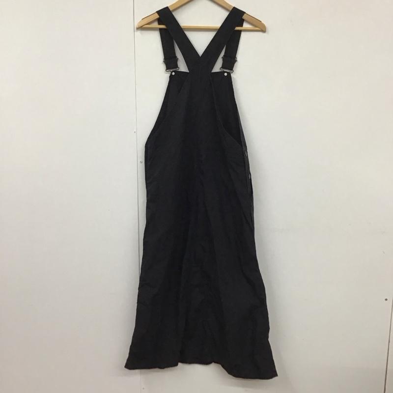 ビームスボーイ BEAMS BOY ジャンパースカート ジャンパースカート 無地 黒 / ブラック /  レディース USED 古着 中古 10130543