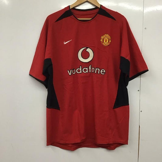 ナイキ NIKE カットソー 半袖 半袖カットソー ユニフォーム スポーツウェア L ロゴ、文字 赤 / レッド /  メンズ USED 古着 中古 10145288