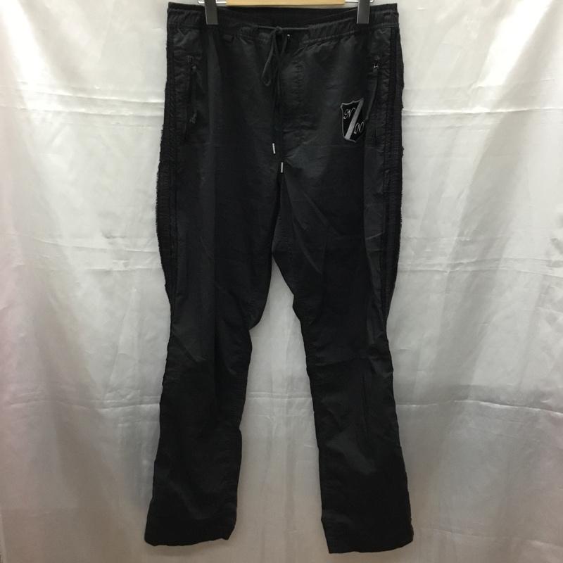 ナンバーナイン NUMBER (N)INE パンツ ワークパンツ、ペインターパンツ ナイロンパンツ ワイドパンツ カジュアルパンツ 5 無地 黒 / ブラック /  メンズ USED 古着 中古 10111295