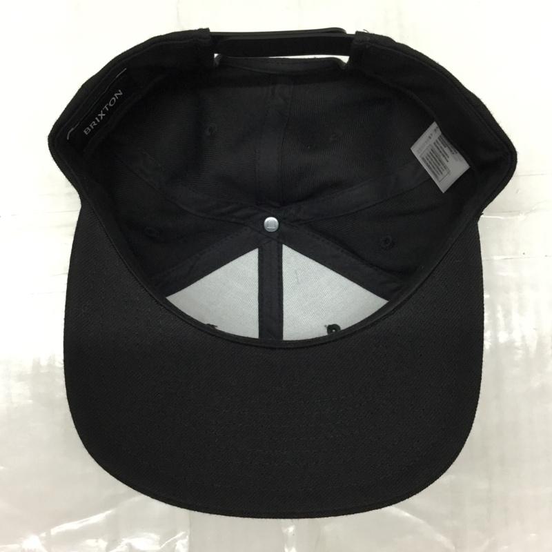ブリクストン BRIXTON 帽子 キャップ 10777 スナップバック ロゴ、文字 黒 / ブラック /  メンズ USED 古着 中古 10114728