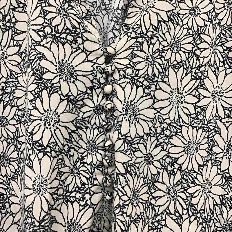 アイテムズ アーバンリサーチ ITEMS URBAN RESEARCH ワンピース ロングスカート it25-26b006 2022SS 花柄ラグランハーフスリーブワンピース ロングワンピース FREE プリント 茶 / ブラウン / X 黒 / ブラック /  レディース USED 古着 中古 10135214