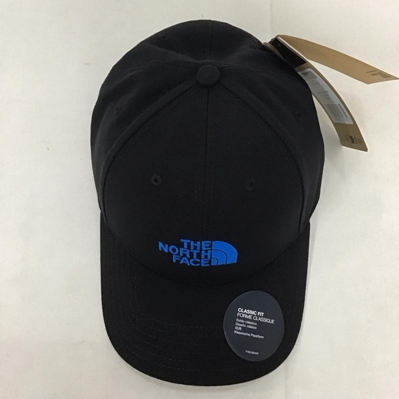 ザノースフェイス THE NORTH FACE 帽子 キャップ NF0A4VSV RECYCLED 66 CLASSIC HAT タグ付き ロゴ、文字 黒 / ブラック /  メンズ USED 古着 中古 10132517
