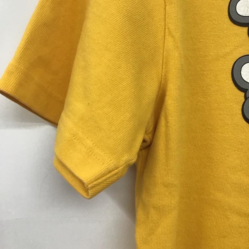 エフエイティー FAT Tシャツ 半袖 M プリント 黄 / イエロー /  メンズ USED 古着 中古 10145671