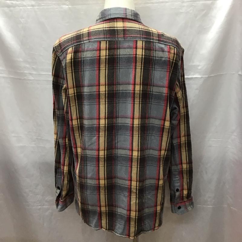 ショット schott シャツ、ブラウス 長袖 長袖シャツ カラーシャツ ポケットシャツ 長袖カットソー チェックシャツ XL チェック マルチカラー / マルチカラー /  メンズ USED 古着 中古 10116289