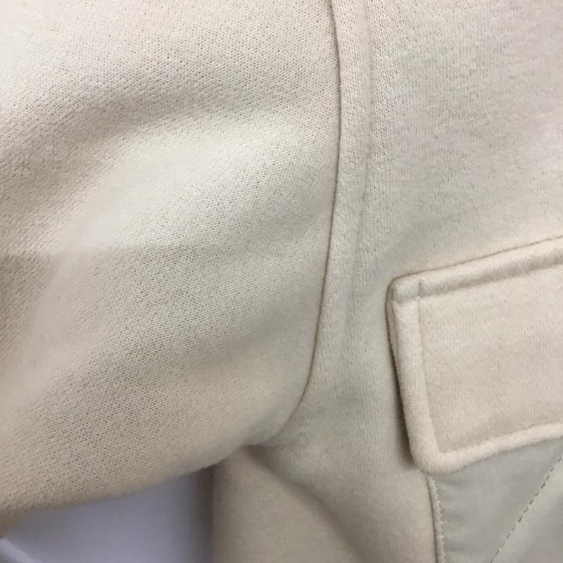 ジャバ Java ジャケット、上着 ジャンパー、ブルゾン JV1050115 キルティング×裏起毛切替ブルゾン XL 無地 オフホワイト / オフホワイト /  レディース USED 古着 中古 10140669