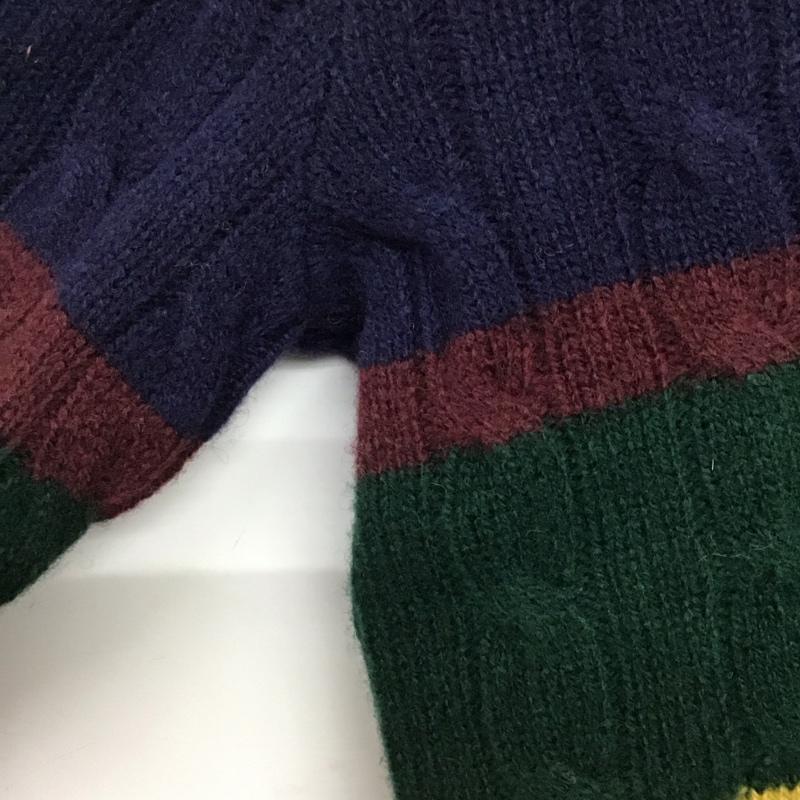 ポロラルフローレン POLO RALPH LAUREN ニット、セーター 長袖 S 無地 マルチカラー / マルチカラー /  レディース USED 古着 中古 10142897