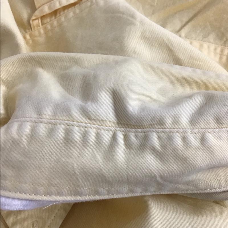 カーハート Carhartt シャツ、ブラウス 長袖 長袖シャツ 無地シャツ カラーシャツ L ロゴ、文字 黄 / イエロー /  メンズ USED 古着 中古 10141909