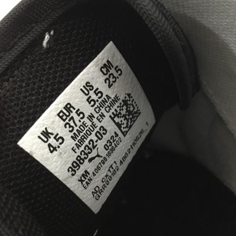 プーマ PUMA スニーカー スニーカー 398332-03 ROMA VERSATILE MULE 23.5cm 箱有 23.5cm ロゴ、文字 黒 / ブラック / X 白 / ホワイト / X 紺 / ネイビー /  レディース USED 古着 中古 10151177