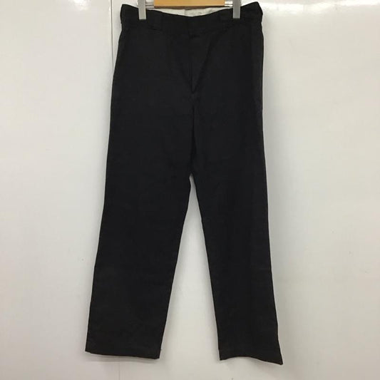 ディッキーズ Dickies パンツ ワークパンツ、ペインターパンツ ワークパンツ ワイドパンツ カジュアルパンツ 34 無地 黒 / ブラック /  メンズ USED 古着 中古 10131345