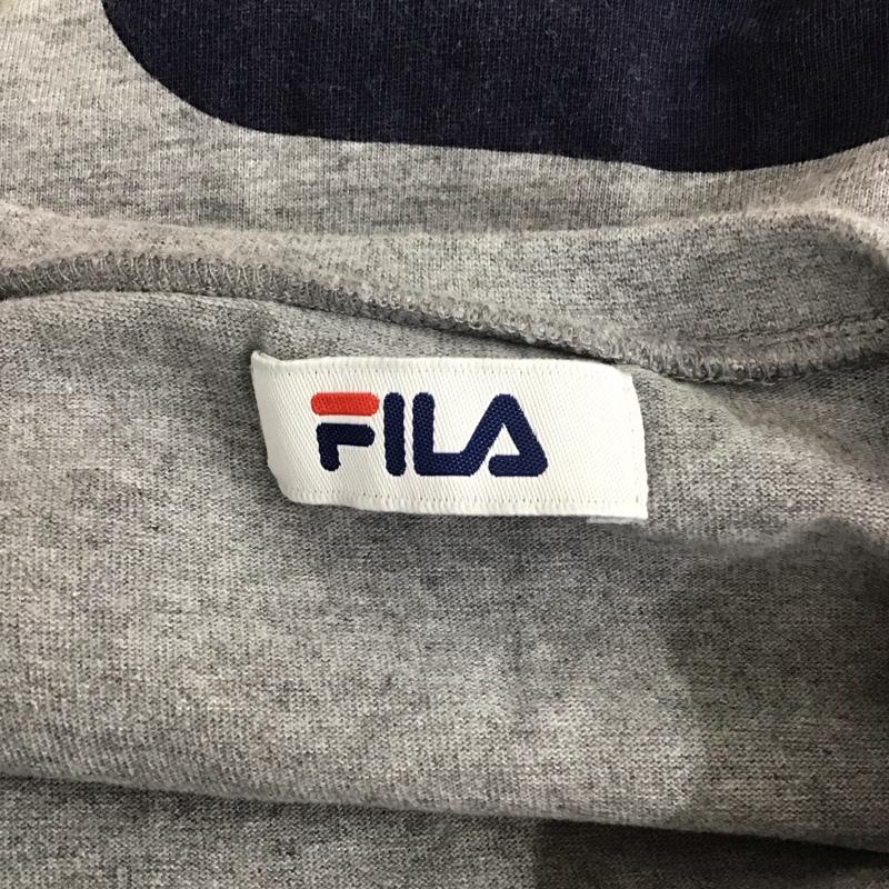 ロデオクラウンズ Rodeo Crowns ワンピース ロングスカート 420CSA01-0360 FILA PEAC カットワンピース FREE ロゴ、文字 灰 / グレー /  レディース USED 古着 中古 10112578