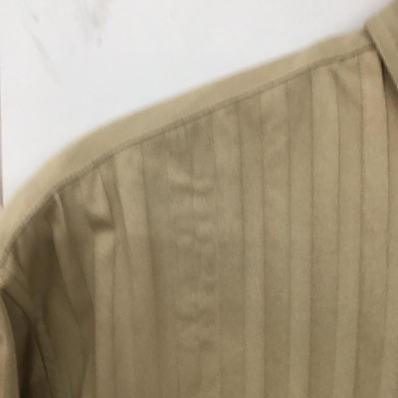 シュプリーム Supreme シャツ、ブラウス 長袖 20AW JacquardStripeTwillShirt ジャガードストライプツイル 長袖シャツ L ロゴ、文字 ベージュ / ベージュ /  メンズ USED 古着 中古 10129626