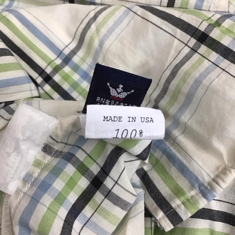 ステューシー STUSSY シャツ、ブラウス 半袖 コットン 胸ポケット M チェック マルチカラー / マルチカラー /  メンズ USED 古着 中古 10113918