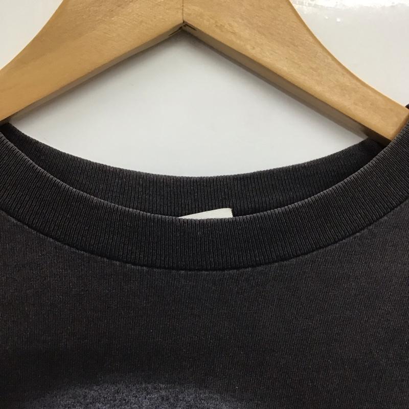 古着 USED Tシャツ 半袖 半袖カットソー プリントTシャツ クルーネックカットソー 古着 M プリント ダークグレー / ダークグレー /  メンズ USED 古着 中古 10148931