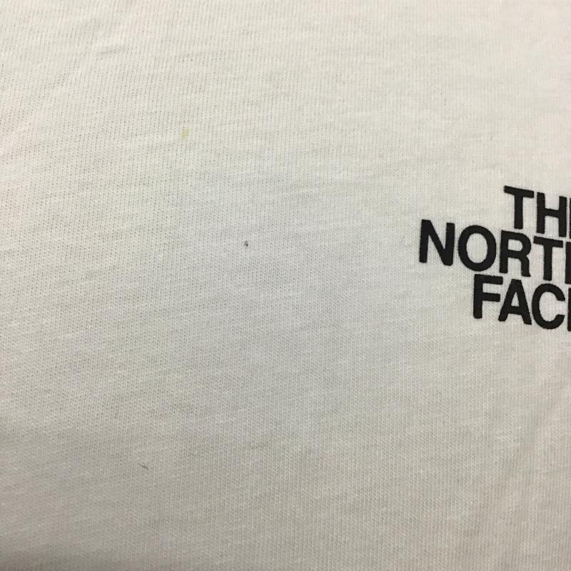 ザノースフェイス THE NORTH FACE Tシャツ 半袖 半袖 XL ロゴ、文字 白 / ホワイト /  メンズ USED 古着 中古 10119691