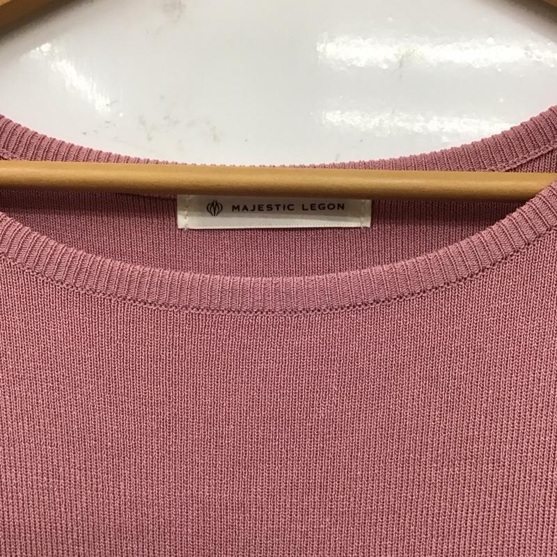 マジェスティックレゴン MAJESTIC LEGON ワンピース ロングスカート M 無地 桃 / ピンク /  レディース USED 古着 中古 10128917