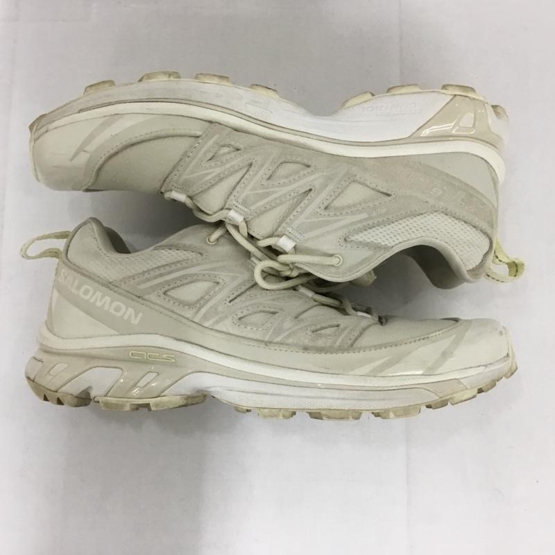 サロモン SALOMON スニーカー スニーカー 472948 XT-6 EXPANSE LTR 27.5cm 27.5cm ロゴ、文字 ベージュ / ベージュ /  メンズ USED 古着 中古 10131190