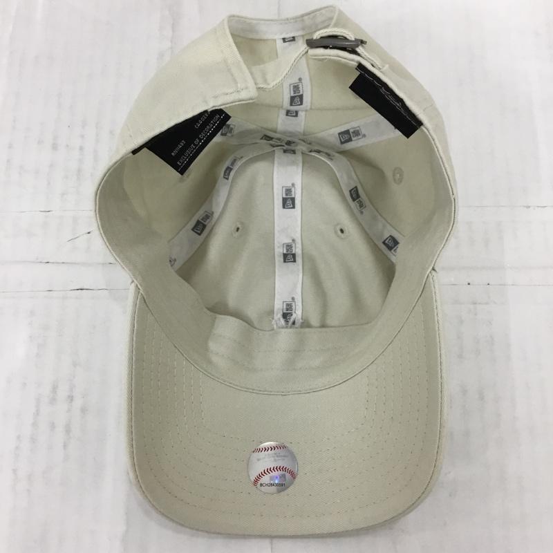 ニューエラ NEW ERA 帽子 キャップ NY ニューヨーク ヤンキース Casual Classic ロゴ、文字 アイボリー / アイボリー /  メンズ USED 古着 中古 10109913