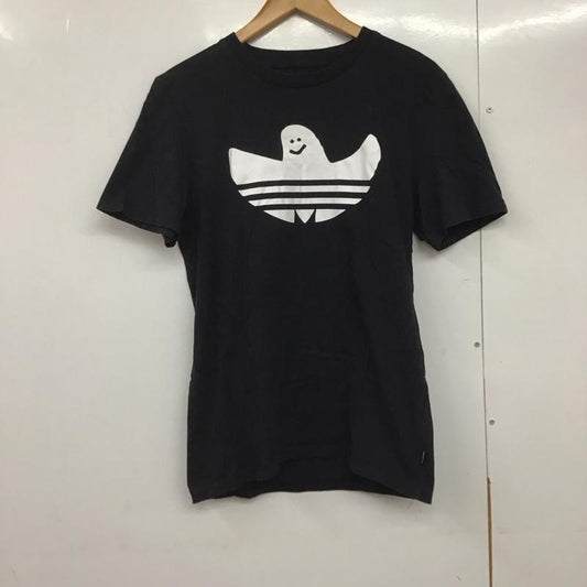 アディダス adidas Tシャツ 半袖 dh3900 MarkGonzalesSOLIDSHMOOTEE シュムーTシャツ プリントTシャツ M プリント 黒 / ブラック /  メンズ USED 古着 中古 10144555