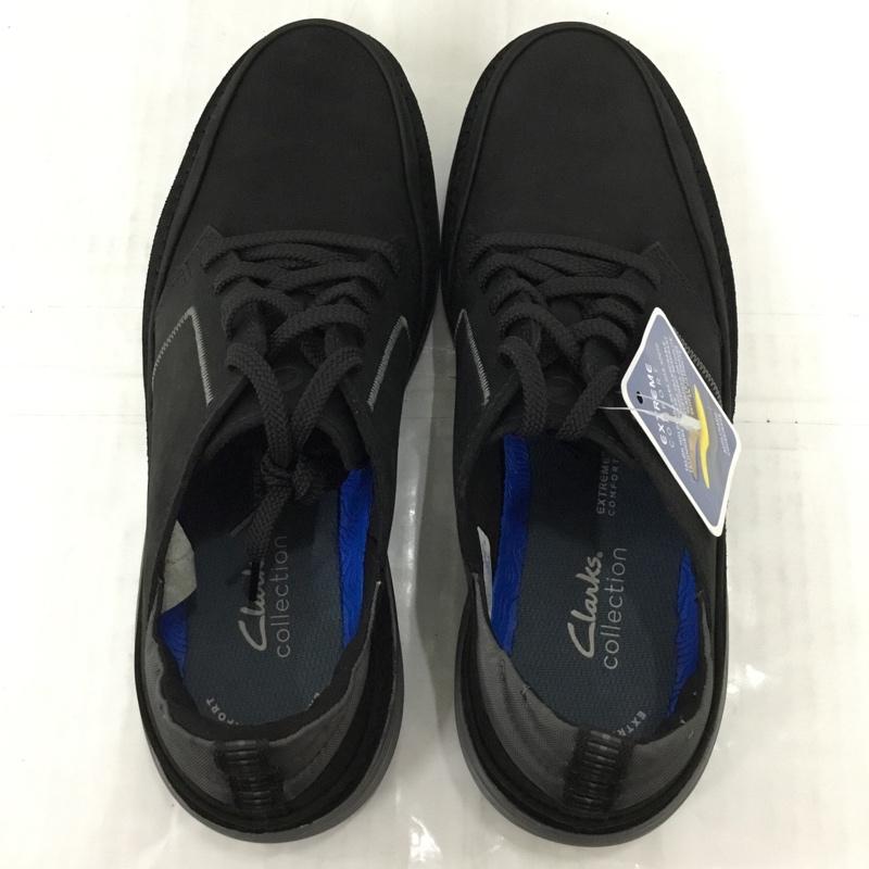 クラークス Clarks スニーカー スニーカー Brahnz Low UK9.5 箱有 US：10.5 無地 黒 / ブラック /  メンズ USED 古着 中古 10109894