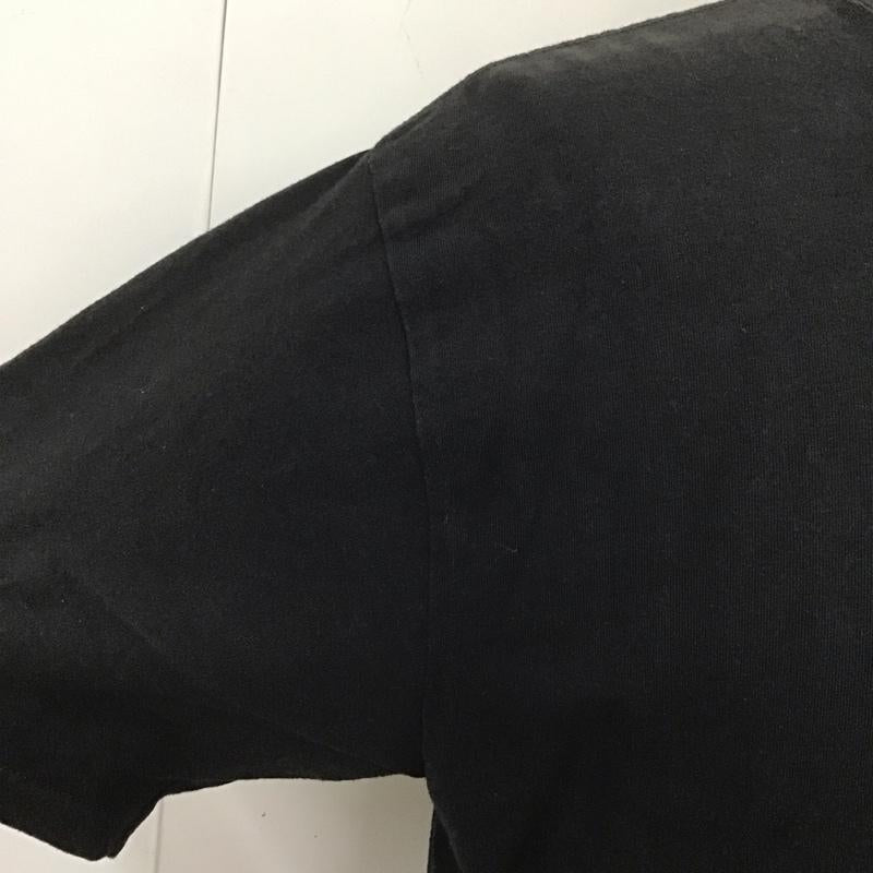 ショット schott Tシャツ 半袖 L プリント 黒 / ブラック /  メンズ USED 古着 中古 10107297