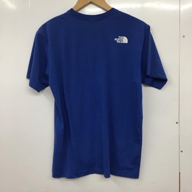 ザノースフェイス THE NORTH FACE Tシャツ 半袖 nt32113 ノッツフォークライマーズ Tシャツ プリントTシャツ L プリント 青 / ブルー /  メンズ USED 古着 中古 10133959