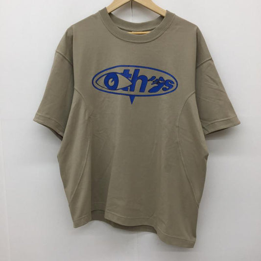 ナイキ NIKE Tシャツ 半袖 DN1758-247 Off-White x Nike L ロゴ、文字 茶 / ブラウン /  メンズ USED 古着 中古 10145797