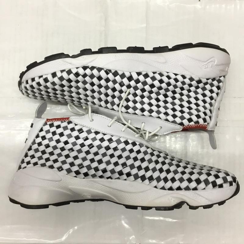 ナイキ NIKE スニーカー スニーカー 318997-101 AIR FOOTSCAPE WOVEN CHUCCA 10AC 宇野薫 28.5cm 28.5cm ロゴ、文字 白 / ホワイト / X 黒 / ブラック / X 赤 / レッド /  メンズ USED 古着 中古 10110160