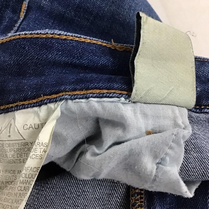 ザラ ZARA パンツ デニム、ジーンズ スキニー ストレッチ 34 無地 青 / ブルー /  レディース USED 古着 中古 10133698