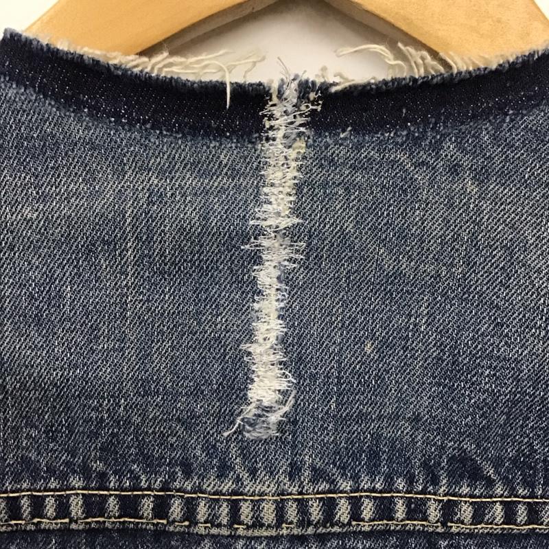 リーバイス Levi s ジャケット、上着 ジャケット、ブレザー デニムジャケット Gジャン アウター 60s 3rd 577 均等V big-e 無地 インディゴ / インディゴ /  メンズ USED 古着 中古 10130091