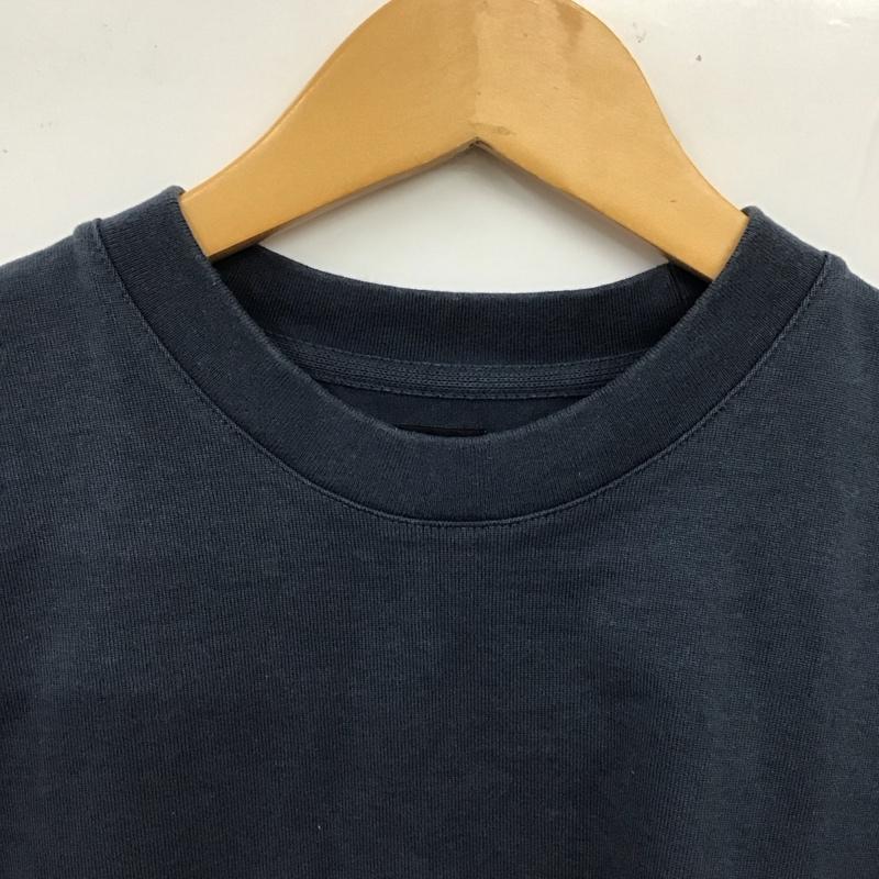 バトナー BATONER Tシャツ 半袖 BN-21SM-064 UNITED ARROWS クルーネック 2 無地 紺 / ネイビー /  メンズ USED 古着 中古 10117751
