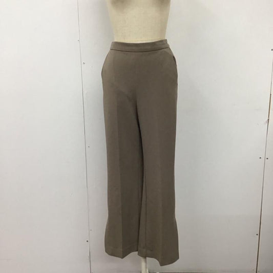 アーバンリサーチ URBAN RESEARCH ボトムス ボトムス UR14-24X001 カットソーイージーパンツ 36 無地 茶 / ブラウン /  レディース USED 古着 中古 10118808