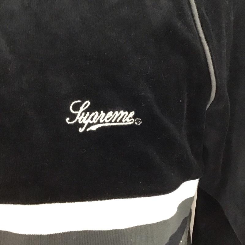 シュプリーム Supreme ポロシャツ 長袖 19SS StripeVelourRaglanL/SPolo 長袖カットソー M ロゴ、文字 マルチカラー / マルチカラー /  メンズ USED 古着 中古 10122109