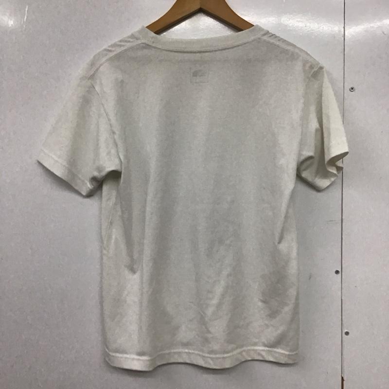 ザノースフェイス THE NORTH FACE Tシャツ 半袖 nt32147 ショートスリーブスモールボックスロゴティー プリントTシャツ S ロゴ、文字 白 / ホワイト /  メンズ USED 古着 中古 10144569